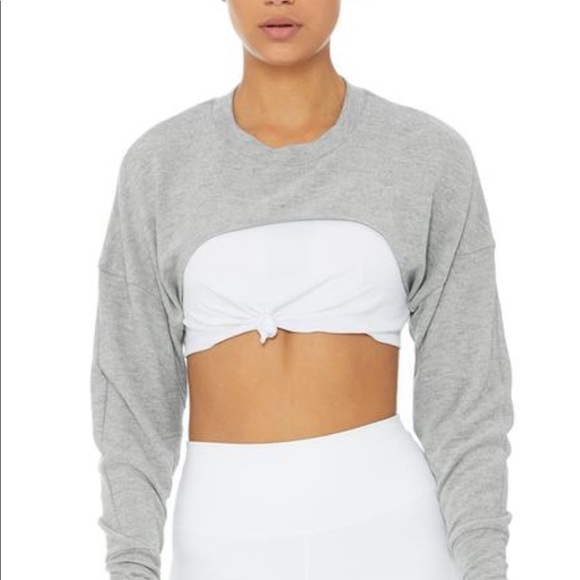 alo yoga extreme long sleeve top